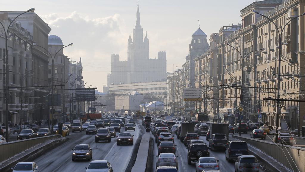 Russie: un chauffeur de taxi français à Moscou